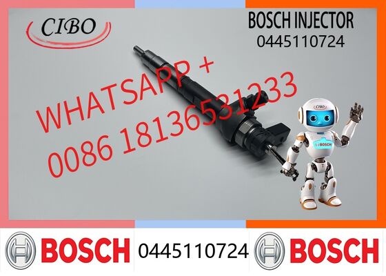 ভালো দাম Bosch মূল 2.5L D4CB CRDi ডিজেল ইঞ্জিনের জন্য, ডিজেল কমন রেল ইনজেক্টর 0445110724 আধুনিক H-1Starrex I800 ILOAD এর জন্য, কিয়া সোলানা, বাণিজ্যিক ডিজেল ট্রাক, OEM প্রতিস্থাপন মূল নতুন ইনজেক্টর অনলাইন