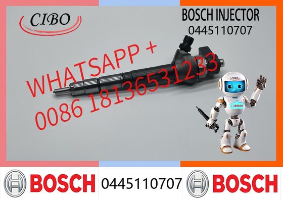 Good price Bosch original Common Rail Fuel Injector Assembly 0445110707 Replacement for Diesel Engine Components for Cummins Truck Engine Truck Application original new injector online