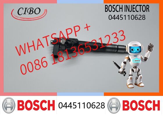 अच्छा दाम ट्रक के लिए बॉश मूल कॉमन रेल डीजल ईंधन इंजेक्टर, भारी शुल्क डीजल इंजन अनुप्रयोग के लिए, OEM 0445110628 के लिए प्रतिस्थापन, नोजल के साथ JX493 और 4JB1 इंजन फिट मूल नए इंजेक्टर ऑनलाइन