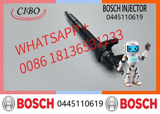 ভালো দাম Bosch অরিজিনাল হাই প্রেসার কমন রেল ডিজেল ইনজেক্টর অ্যাসেম্বলি 0445110619 OEM ইউনিভার্সাল ফিটমেন্টের জন্য প্রতিস্থাপন ইঞ্জিন প্রতিস্থাপনের জন্য ট্রাক ব্যবহারের জন্য উপযুক্ত অরিজিনাল নতুন ইনজেক্টর অনলাইন
