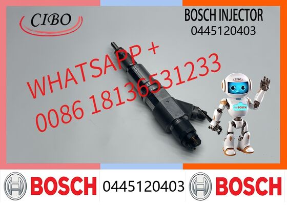 Good price Bosch original Common Rail Diesel Fuel Injector (P) for  Truck Engines (A), 0445120403 (M), 120 Series CRIN2-16 Engine (E), Replacement for OEM Fuel Injector Parts (R) original new injector online