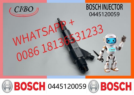 ভালো দাম বশ মূল ফর কামিন্স জ্বালানী সাধারণ রেল ডিজেল ইনজেক্টর নল 0445120059 প্রতিস্থাপন জন্য OEM, ডজ এবং Komatsu PC200-8 জন্য উপযুক্ত অ্যাপ্লিকেশন মূল নতুন ইনজেক্টর অনলাইন