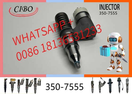 Bon prix Injecteur de carburant d'origine 350-7555 223-5328 pour moteur d'excavatrice, machinerie de construction, pour application moteur diesel à usage intensif, C10 C12, Remplacement pour 20R0056, injecteur neuf d'origine 212-3467 En ligne