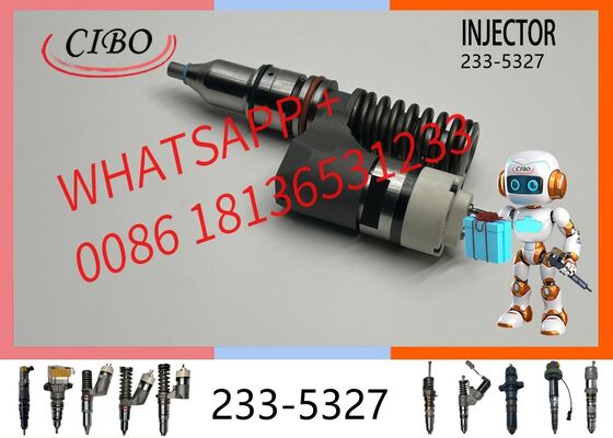 سعر جيد حاقن وقود ديزل أصلي لمحرك C10 C12 Rail Fuel Injector 233-5327، لتطبيق محركات الديزل الثقيلة، 229-5918، مرجع متقاطع 874-822، بديل لـ OEM 0R-8773 حاقن جديد أصلي متصل
