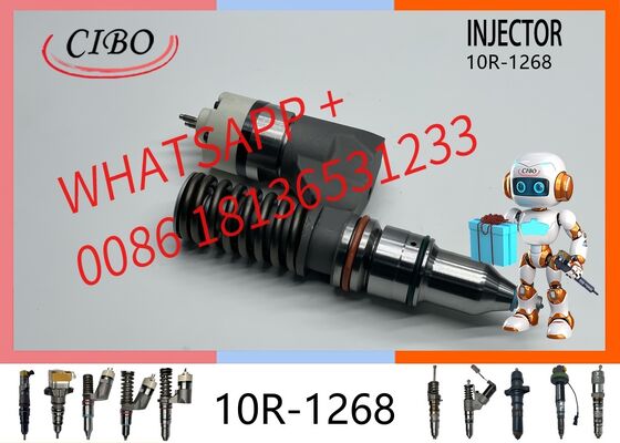 Guter Preis Original Ersatz für Common Rail Einspritzdüse, 10R-1268, 20R-0056, Ersatz für OEM 203-7685, Kreuzreferenz 350-7555, passt für C12 C10 Motoren, 336D2 Bagger Ersatzteile Original neue Einspritzdüse Online
