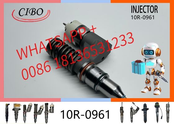 Buen precio Inyector diésel original para excavadora 10R-0961 Reemplazo para OEM 212-3463, 212-3465 Referencia cruzada 10R-9235 para motor C10, 3176C, C11, C13 inyector original nuevo En línea