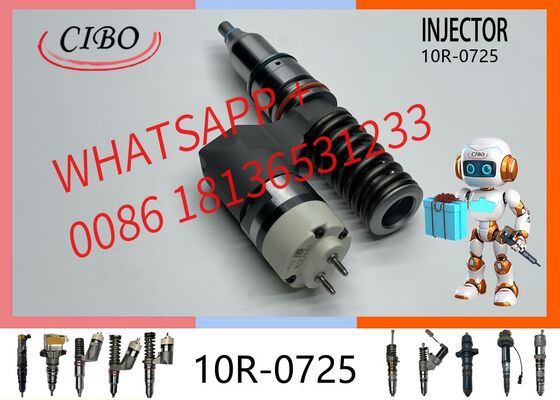 Καλή τιμή original 10R-0725 Common Rail Fuel Injector for C12 3176C 3196 C10 Diesel Engine Spare, Replacement for OEM 212-3464, Fits Excavator Truck, Cross Reference 10R-9235, 10R-1814 original new injector Διαδικτυακά