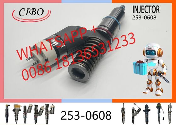 Good price original 253-0608 Common Rail Fuel Injector 292-3666 for C11 C13 Engine, Replacement for 239-4908, 249-0705, Excavator Construction Machinery Parts original new injector online