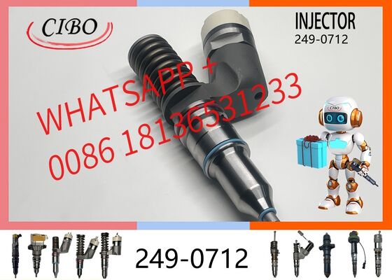 Good price original 249-0712 Fuel Injector for Excavator, Wheel Loader, Dump Truck, C9 C11 C13 Engine, Replacement for OEM 10R-7236, Cross Reference 10R-2977, 10R-1274 original new injector online