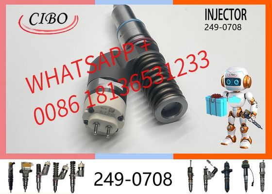 Good price original 249-0708 Fuel Injector for Excavator, Replacement for C11 C13 Engine, Compatible with 249-0712, 249-0713, 10R7636 for 345C 345D Excavator Applications original new injector online