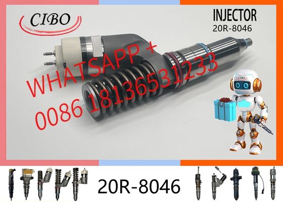 Good price original Diesel Fuel Injector Assembly for Excavator Truck, 20R-8046, C13 Engine, Cross Reference 292-3666 249-0713, Replacement for OEM 20R-8045 original new injector online