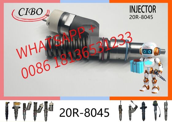 Good price original 20R-8045 Fuel Injector Assembly for GENSET Excavator Truck, Replacement for OEM 249-0713, fits C13 C15 C18 Engine, cross reference 292-3666 20R-8046 Auto Spare Parts original new injector online