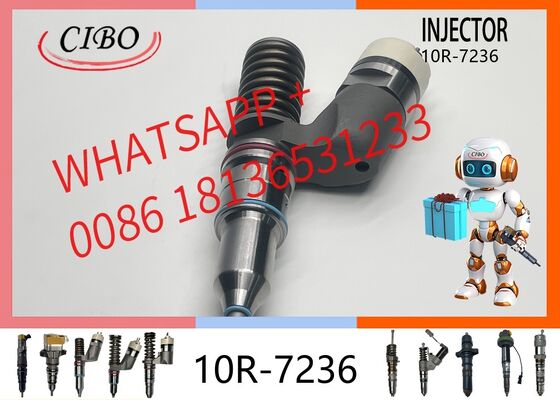Good price original 10R-7236 Fuel Injector Replacement for OEM 10R-3262, Compatible with C11 C13 Engines, Fits 345C 345D Excavator, Cross Reference 10R-1305 10R7221 original new injector online