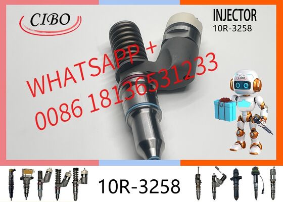 Good price original 10R-3258 Fuel Injector, Common Rail Diesel Fuel Injector, for C13 Engine, Excavator, Replacement for 10R4761, Cross Reference 10R-3266, 10R4764 original new injector online