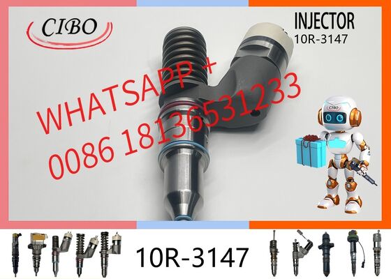 Good price original 10R-3147 Common Rail Fuel Injector Assembly 249-0708 for C11 C13 Diesel Engine, Replacement for OEM 10R-3626 249-0705, Excavator 966H R1600H original new injector online