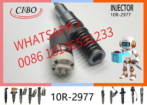 Good price original 10R-2977 Common Rail Fuel Injector, Cross Reference 10R-3262, Compatible with 249-0705 239-4908, OEM Replacement for Construction Machinery original new injector online