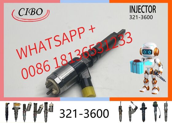 Good price original Fuel Injector 321-3600, Diesel Nozzle 320-0690, Replacement for OEM Parts, For C6.6 C6.4 C4.4 1106D-E66TA Engine, 10R-7938, E320D D6K D6N Loader Dump Tractor original new injector online