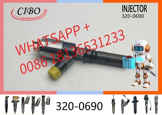 Good price original C4.4 C6.6 C6.4 Engine Fuel Injector 320-0690, 320-0680, 10R-7671 for Excavator E320D Construction Machinery, Replacement for OEM 10R-7938 original new injector online