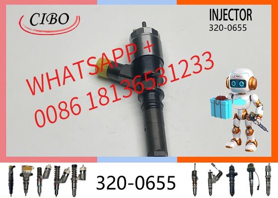 Good price original For C4.2 C6.4 C6.6 Engine, Common Rail Injector 320-0655, 320-0680, 320-0677, 10R-7674 Diesel Fuel Injector for Excavator, Replacement for OEM Components original new injector online