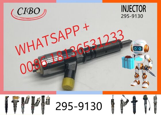 Good price original Common Rail Fuel Injector 295-9130 for Excavator, for heavy duty diesel engine application, C6.4 Engine, Cross Reference 10R-7675, Replacement for 10R-7575 original new injector online
