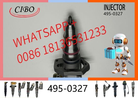 Good price original Common Rail Fuel Injector 495-0327 10R-0781, Cross Reference 196-4229, Replacement for OEM 222-5966, for 3126 Series Diesel Engine Industrial Construction Machinery original new injector online