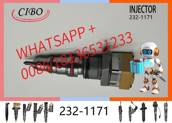 Good price original 232-1171 diesel Fuel Nozzle Common Rail Injector Replacement for OEM Components for 3126 Engine Cross Reference 10R-1267 232-1172 232-1173 original new injector online