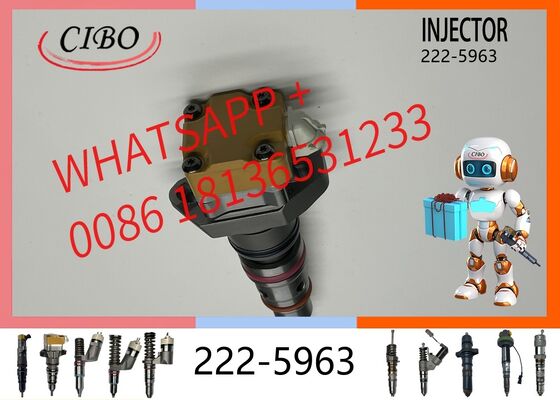 Good price original Common Rail Fuel Injector 222-5963 Replacement for OEM 10R-1262, Cross Reference 10R-0781, 222-5972 for  3126 3126B 3126E Excavator original new injector online