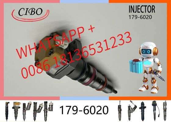 Good price original Replacement Diesel Engine Fuel Injector 179-6020 171-9710 for 3126 3412 3408 Engines, Cross Reference 0R-9348, 232-1170 for Truck Applications original new injector online