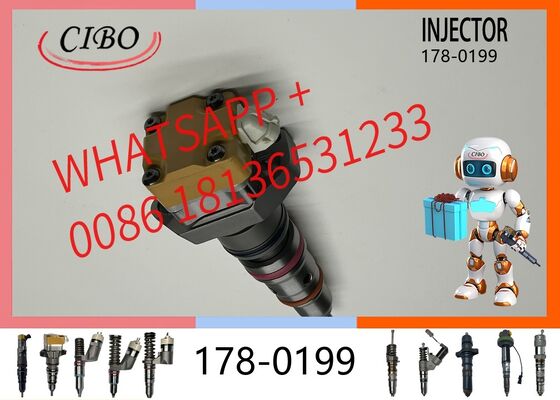 Good price original Diesel Engine Fuel Injector Cross Reference 178-6342, 10R-9237, 177-4752, Engine Fuel Injector 178-0199, Replacement for OEM Components, Fits 3126B Engines, Machinery original new injector online