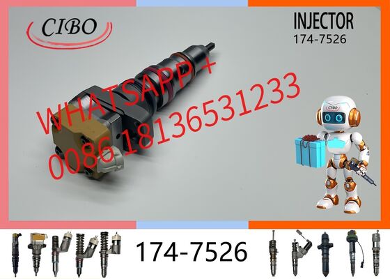 Good price original 3126 C7 C15 C18 Engine Fuel Injector 174-7526, for heavy duty diesel engine application, 232-1168 Cross Reference for Truck, Replacement for OEM 174-7527, 232-1173 original new injector online