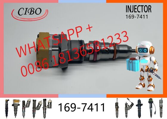 Good price original 169-7411 Fuel Injector Assembly for Excavator 322C Diesel Engine, Replacement for OEM 173-9268, Compatible with 3126 Series 3126B Cross Reference 198-6605 116-7150 original new injector online