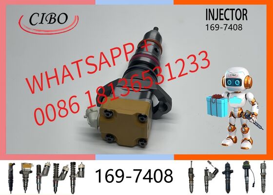 Good price original Common Rail Fuel Injector 169-7408 for 3126B 3126E Diesel Engine Replacement for OEM 171-9704 Cross Reference 222-5967 173-9379 for Excavator Truck original new injector online