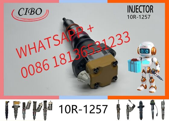 Good price original 10R-1257 Diesel Fuel Injector for 3126 3126B 3126E Engine, Replacement for 10R-0782, Excavator Machinery Parts with 196-1401, 178-0199 original new injector online