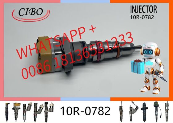 Good price original Engine Fuel Injector 10R-0782 Replacement for OEM 177-4752, Cross Reference 198-6605, Compatible with 3126 3126B 3126E C7 Engine, Excavator 962G 950G 570B 322C 177-4754 original new injector online