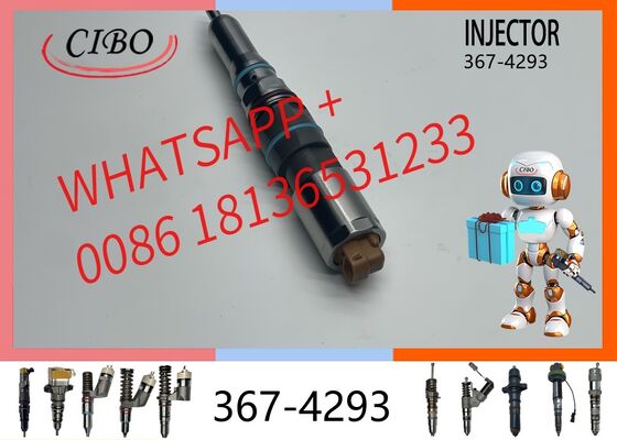 Good price original 367-4293 Fuel Injector for C9 C9.3 Engine, Replacement for OEM 20R-1318, Common Rail Injector for Excavator, Cross Reference 20R-5077, 20r-5036 original new injector online