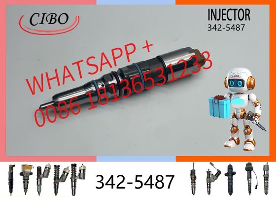 Good price original Common Rail Fuel Injector 342-5487 20R-5077 for C9.3 Engine, Replacement for OEM 304-3637, 20R-5036, suitable for Excavator Sprayer Loader Bulldozer original new injector online