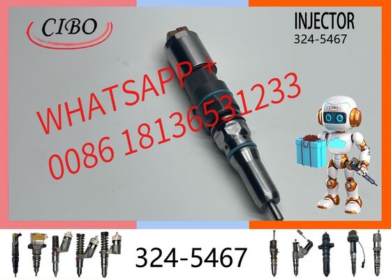 Good price original Fuel Injector 324-5467 Replacement for OEM 364-8024, for heavy duty diesel engine application, 456-3544, 304-3637 for C9.3 Engine Sprayer Excavator Truck original new injector online