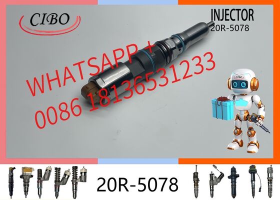 Good price original For C9.3 Engine Common Rail Injector 20R-5078, Diesel Fuel Injector for Sprayer Excavator Truck, Replacement for OEM 20R-5075, Cross Reference 456-3509 456-3545 original new injector online