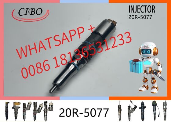 Good price original Replacement for Fuel Injector, Common Rail Fuel Injector 20R-5077, C9 C9.3 Engine Parts, Cross Reference 20R-5073, 456-3589, 460-8213 for Excavator Sprayer Wheel original new injector online