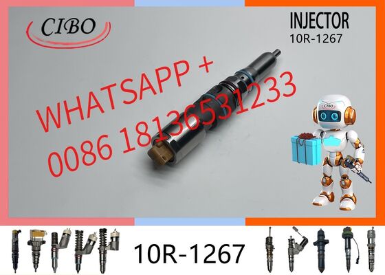 Good price original 10R-1267 High Performance Fuel Nozzle Common Rail Injector for 3126 Engine Replacement for OEM 232-1172, 232-1173, Cross Reference 10R-1262 for Truck Engine original new injector online